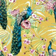 Cocktail napkins - Tropic Peacock
