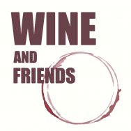 Cocktail napkins - Wine and friends
