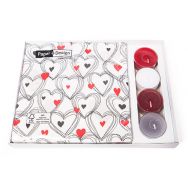 Combibox - Shower of hearts red