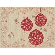 Placemats flax - Baubles