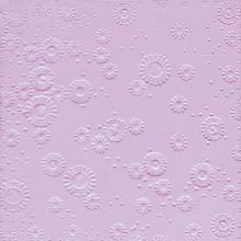 Napkins embossed - Moments Uni lavender