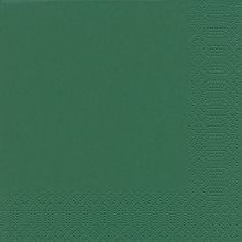 Cocktail napkins - Uni dark green