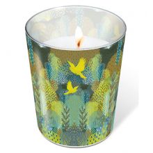 Candle in a glass - Magic forest