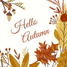 Servietten - Hello Autumn