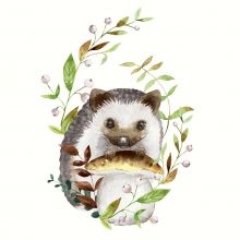 Napkins - Forest Hedgehog