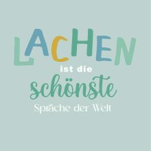 Servietten - Lachen ist die schönste Sprache